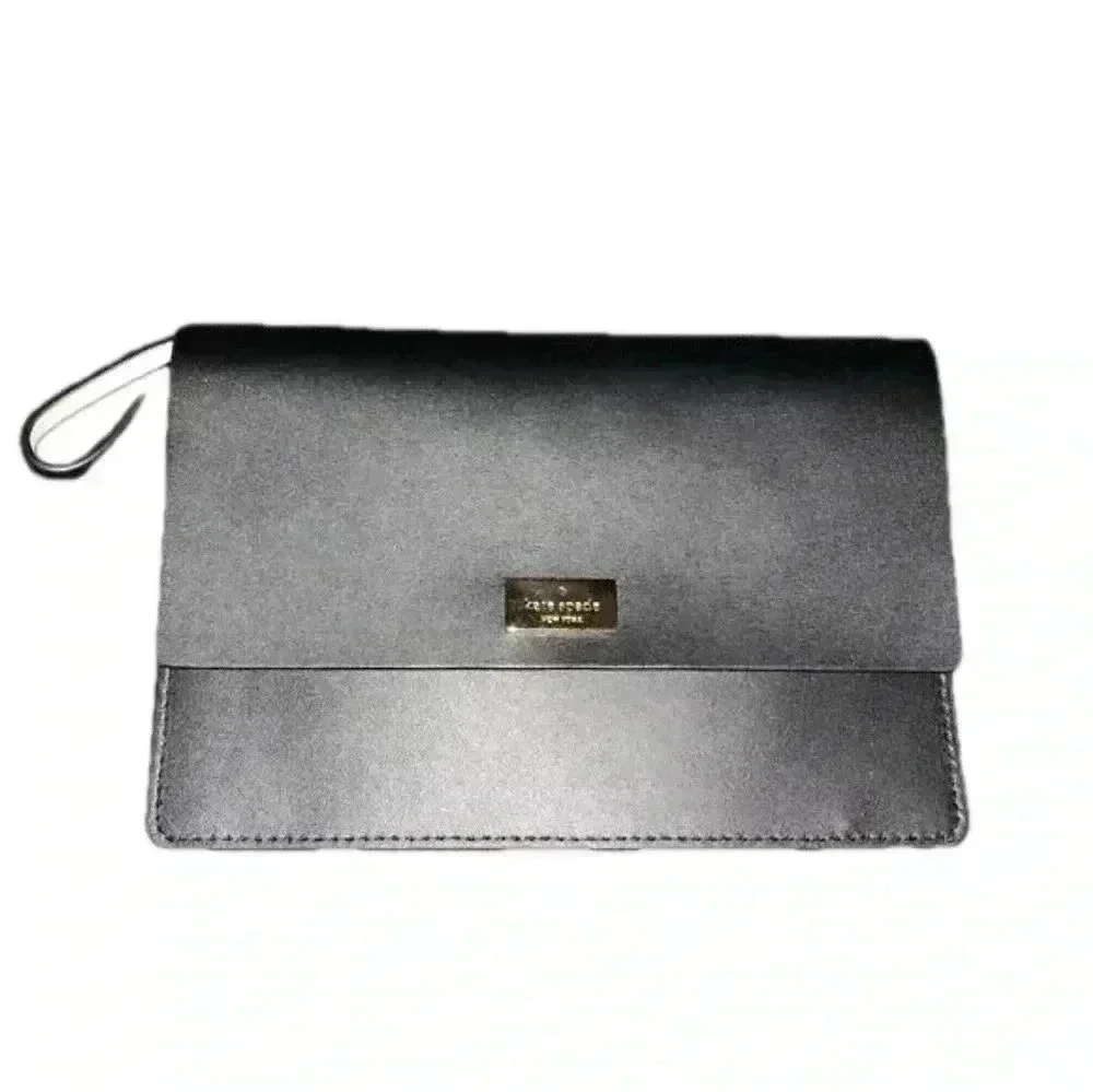 KATE SPADE WRISTLET BLACK NWT